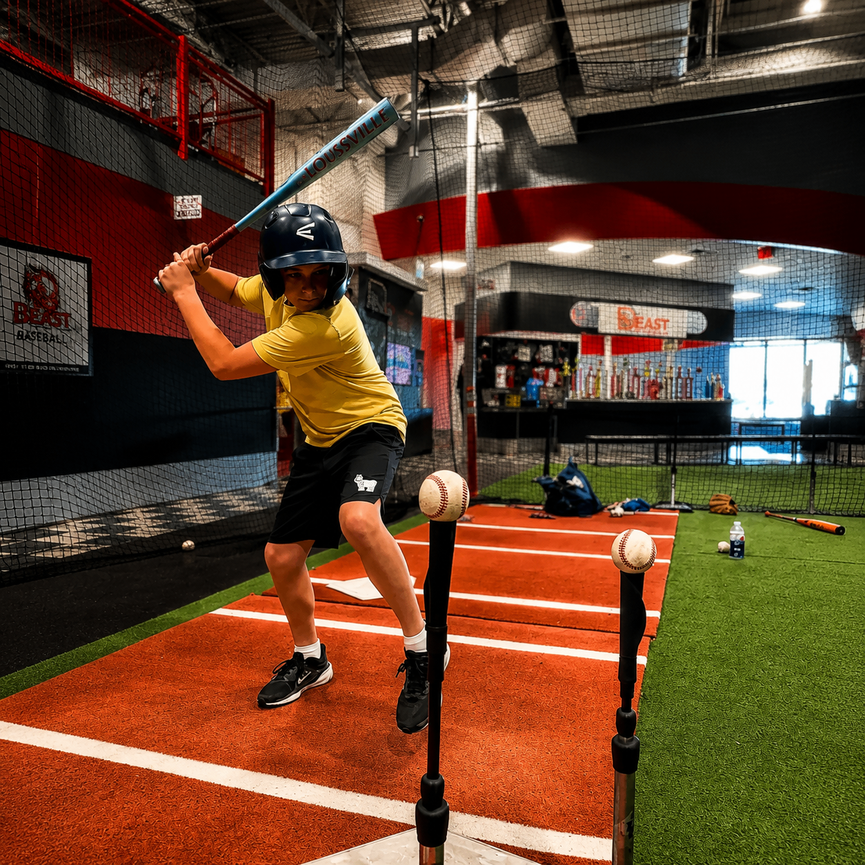 TWO-TEE PATH WORK drill — Barrel path